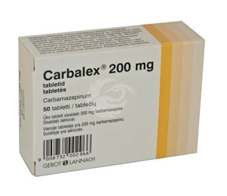 CARBALEX 200 MG TBL 200MG N50
