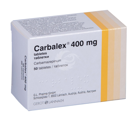 CARBALEX 400 MG TBL 400MG N50
