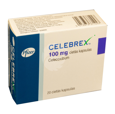 CELEBREX KÕVAKAPSEL 100MG N20