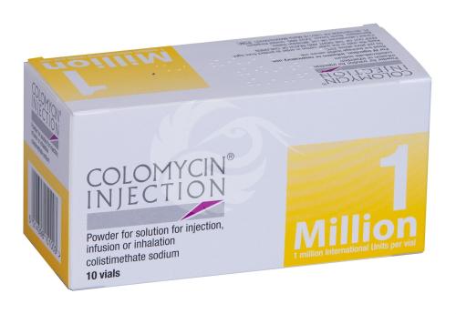 COLOMYCIN SÜSTE-/INFUSIOONILAHUSE PULBER 1MILJTÜ N10
