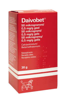 Daivobet geel 0,5mg+50mcg/g 30g