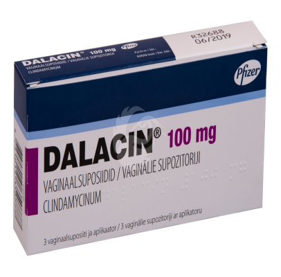 DALACIN VAGINAALNE SUPOSIID100MG N3