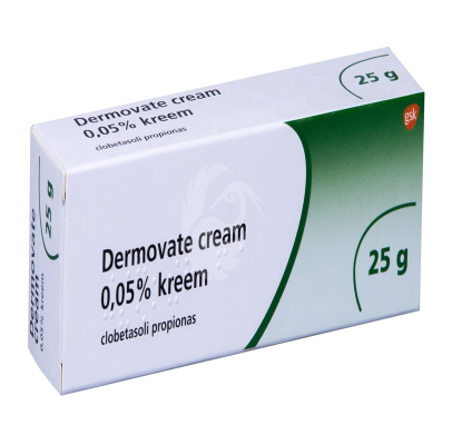 DERMOVATE CREAM KREEM 500MCG 1G 25G N1