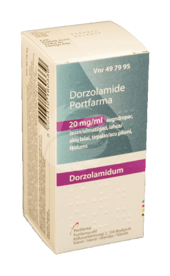 DORZOLAMIDE ELVIM SILMATILGAD LAHUS 20MG 1ML 5ML N1