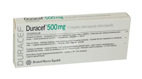 DURACEF KÕVAKAPSEL 500MG N12
