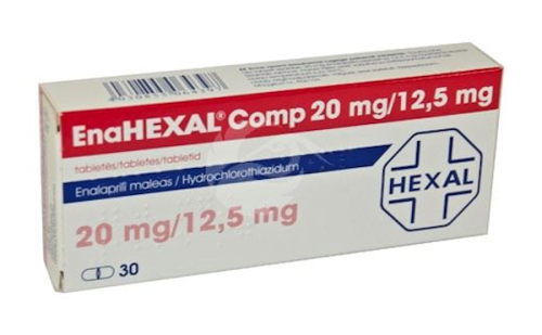 ENAHEXAL COMP 20 MG/12.5 MG TBL 20MG+12.5MG N30