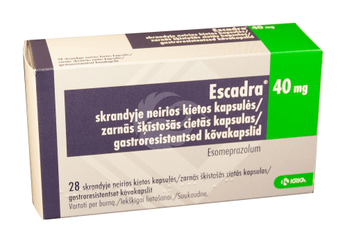 ESCADRA GASTRORESIST KÕVAKAPS 40MG N28