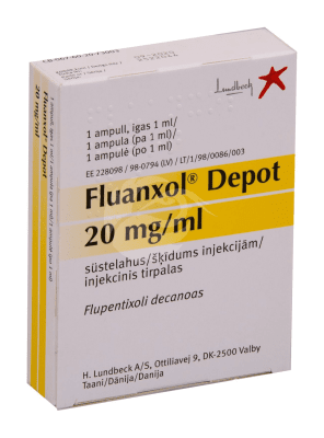 FLUANXOL DEPOT SÜSTELAHUS 20MG 1ML 1ML N1