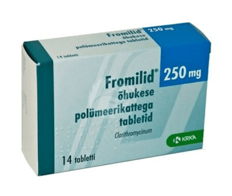 FROMILID ÕHUKE POLÜMEERKATTEGA TBL 250MG N14