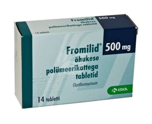 FROMILID ÕHUKE POLÜMEERKATTEGA TBL 500MG N14