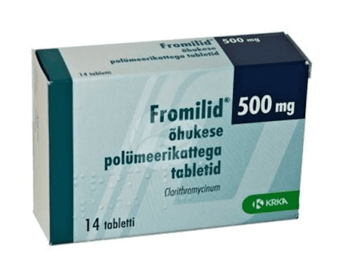 FROMILID ÕHUKE POLÜMEERKATTEGA TBL 500MG N14
