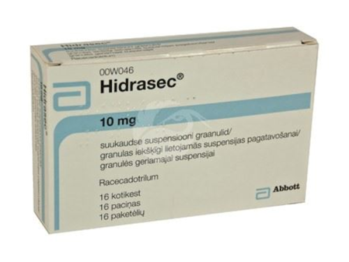 HIDRASEC SUUKAUDNE SUSPENSIOON ENSOON GRAANULID 10MG N16