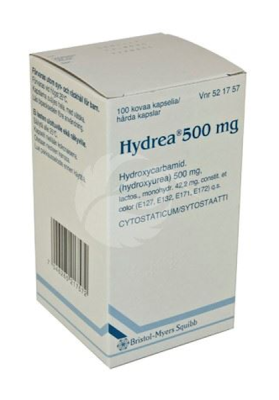 HYDREA KÕVAKAPSEL 500MG N100