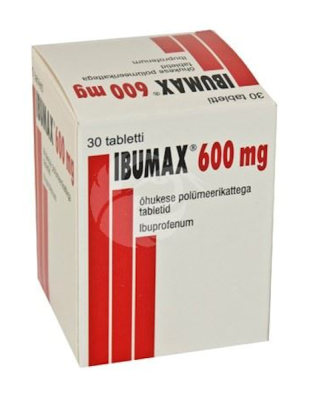 IBUMAX ÕHUKE POLÜMEERKATTEGA TBL 600MG N30