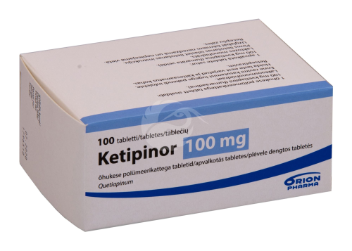 KETIPINOR ÕHUKE POLÜMEERKATTEGA TBL 100MG N100