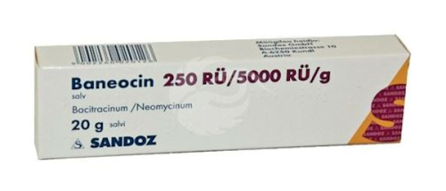 BANEOCIN SALV 250RÜ+5000RÜ 1G 20G N1