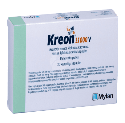 KREON 25 000 U GASTRORESIST KÕVAKAPS 25000ÜHIK+18000ÜHIK+1000ÜHIK N20
