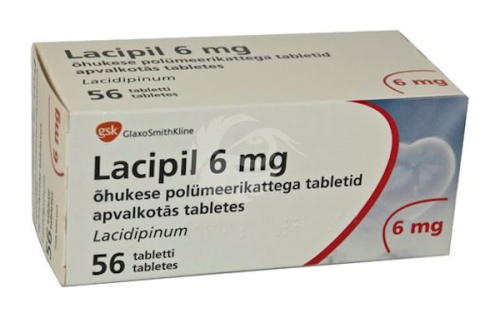 LACIPIL 6MG ÕHUKE POLÜMEERKATTEGA TBL 6MG N56