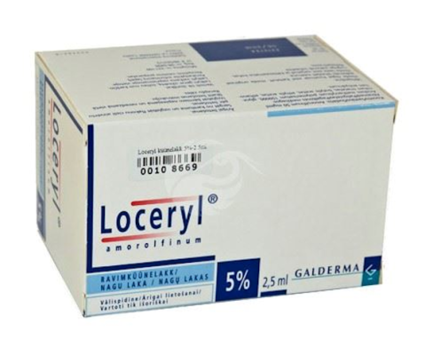 LOCERYL RAVIMKÜÜNELAKK 50MG 1ML 2.5ML N1
