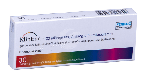 MINIRIN SUUKAUDNE LÜOFILISAAT 120MCG N30