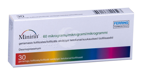MINIRIN SUUKAUDNE LÜOFILISAAT 60MCG N30