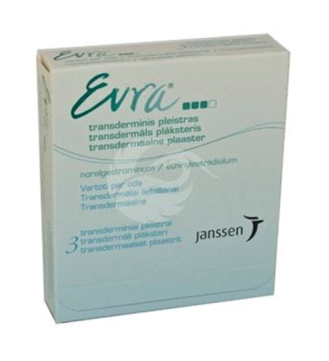 EVRA TRANSDERMMAALNE PLAASTER 6MG+0.6MG N3