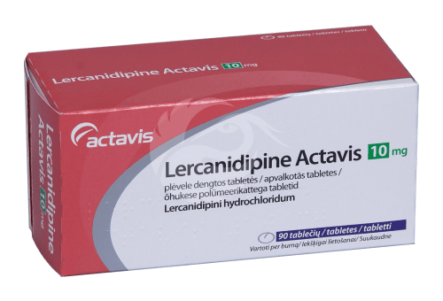 LERCANIDIPINE ACTAVIS 10MG ÕHUKE POLÜMEERKATTEGA TBL 10MG N90