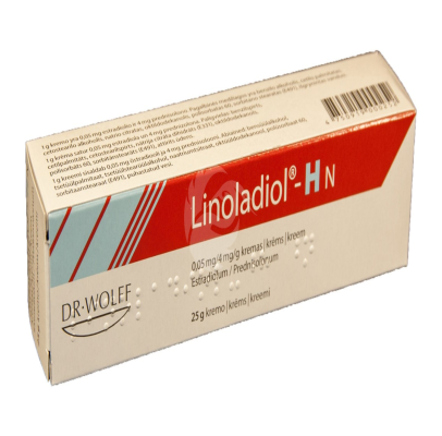 LINOLADIOL-H N KREEM 0.05MG+4MG 1G 25G N1