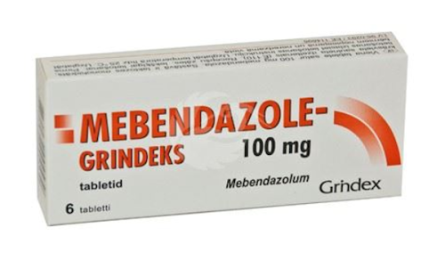 MEBENDAZOLE-GRINDEKS TBL 100MG N6