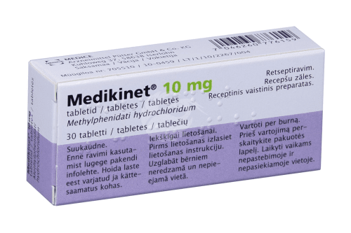 MEDIKINET 10MG TBL 10MG N30