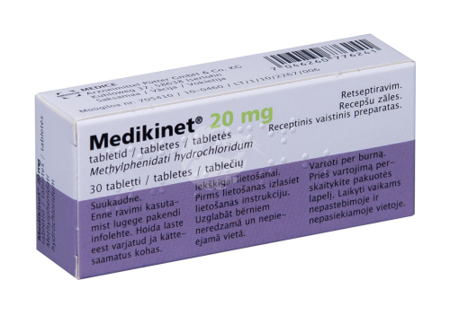 MEDIKINET 20MG TBL 20MG N30
