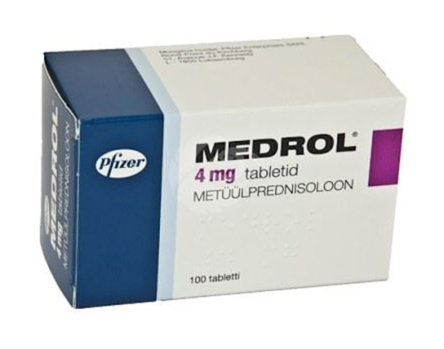 MEDROL TBL 4MG N100