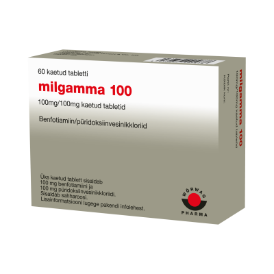 MILGAMMA 100 KAETUD TBL 100MG+100MG N60