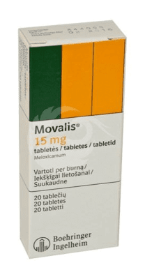 MOVALIS TBL 15MG N20
