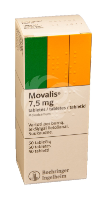 MOVALIS TBL 7.5MG N50