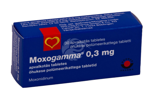 MOXOGAMMA 0.3 MG ÕHUKE POLÜMEERKATTEGA TBL 0.3MG N30