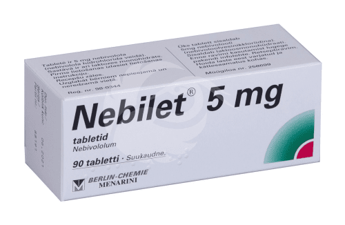 NEBILET TBL 5MG N90