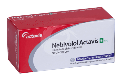 NEBIVOLOL ACTAVIS TBL 5MG N90