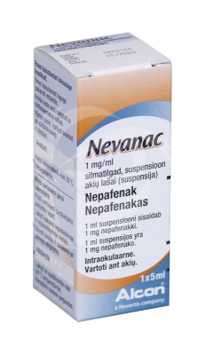 NEVANAC SILMATILGAD SUSPENSIOON 1MG 1ML 5ML N1