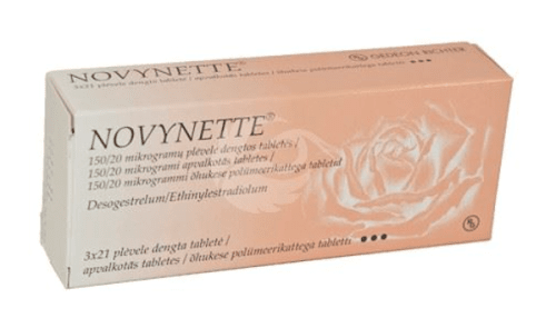 NOVYNETTE ÕHUKE POLÜMEERKATTEGA TBL 0.15MG+0.02MG N63