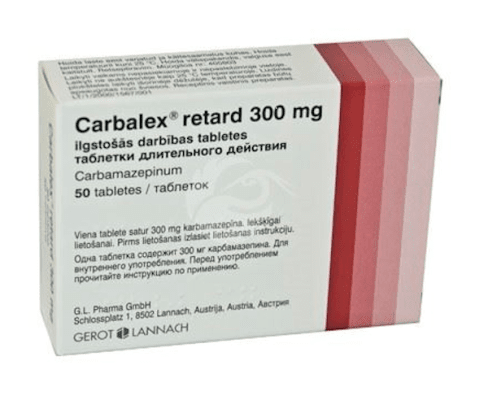 CARBALEX RETARD 300 MG TOIMEAINET PROLONGEERITULT VABASTAV TBL 300MG N50