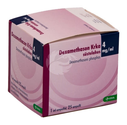 DEXAMETHASON KRKA SÜSTELAHUS 4MG 1ML 1ML N25