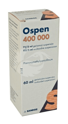 OSPEN SUUKAUDNE SUSPENSIOON ENSOON 400000RÜ 5ML 60ML N1