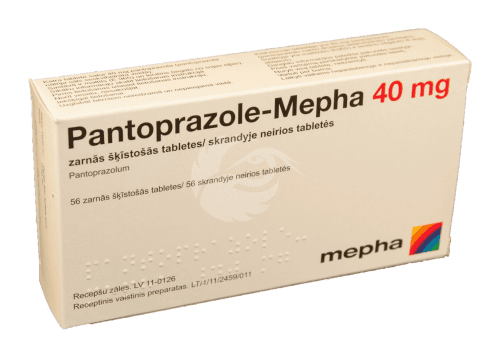 PANTOPRAZOLE-MEPHA GASTRORESIST TBL 40MG N56