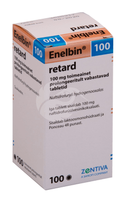 ENELBIN 100 RETARD TOIMEAINET PROLONGEERITULT VABASTAV TBL 100MG N100