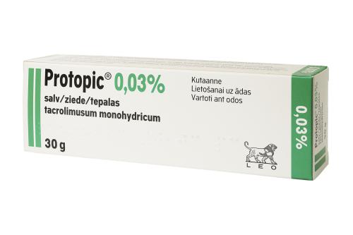 PROTOPIC SALV 0.3MG 1G 30G N1