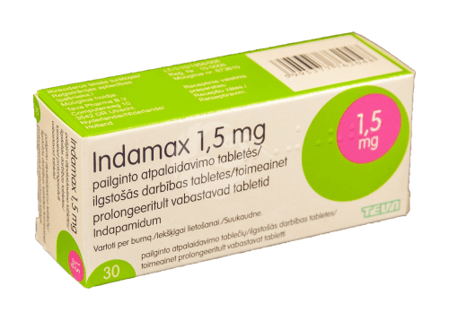 INDAMAX TOIMEAINET PROLONGEERITULT VABASTAV TBL 1.5MG N30