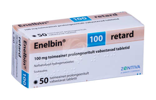 ENELBIN 100 RETARD TOIMEAINET PROLONGEERITULT VABASTAV TBL 100MG N50