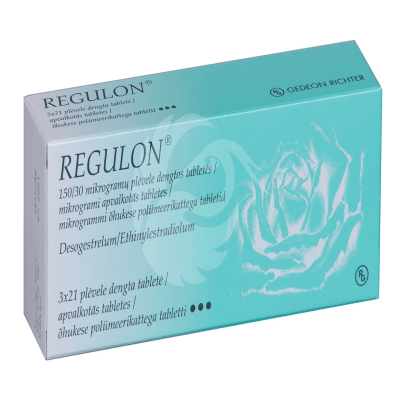 REGULON ÕHUKE POLÜMEERKATTEGA TBL 0.15MG+0.03MG N63