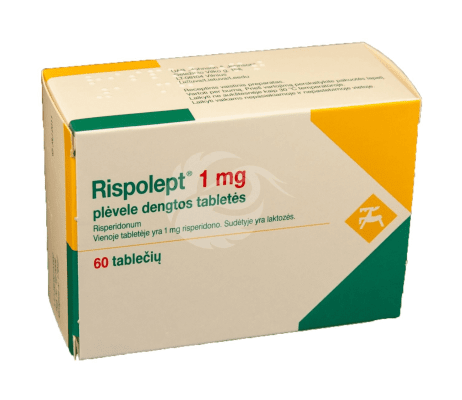 RISPOLEPT 1 MG ÕHUKE POLÜMEERKATTEGA TBL 1MG N60